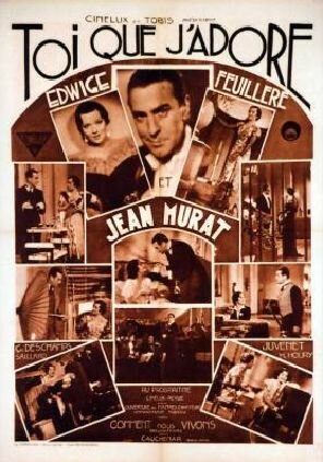 Toi que j'adore (1934) постер