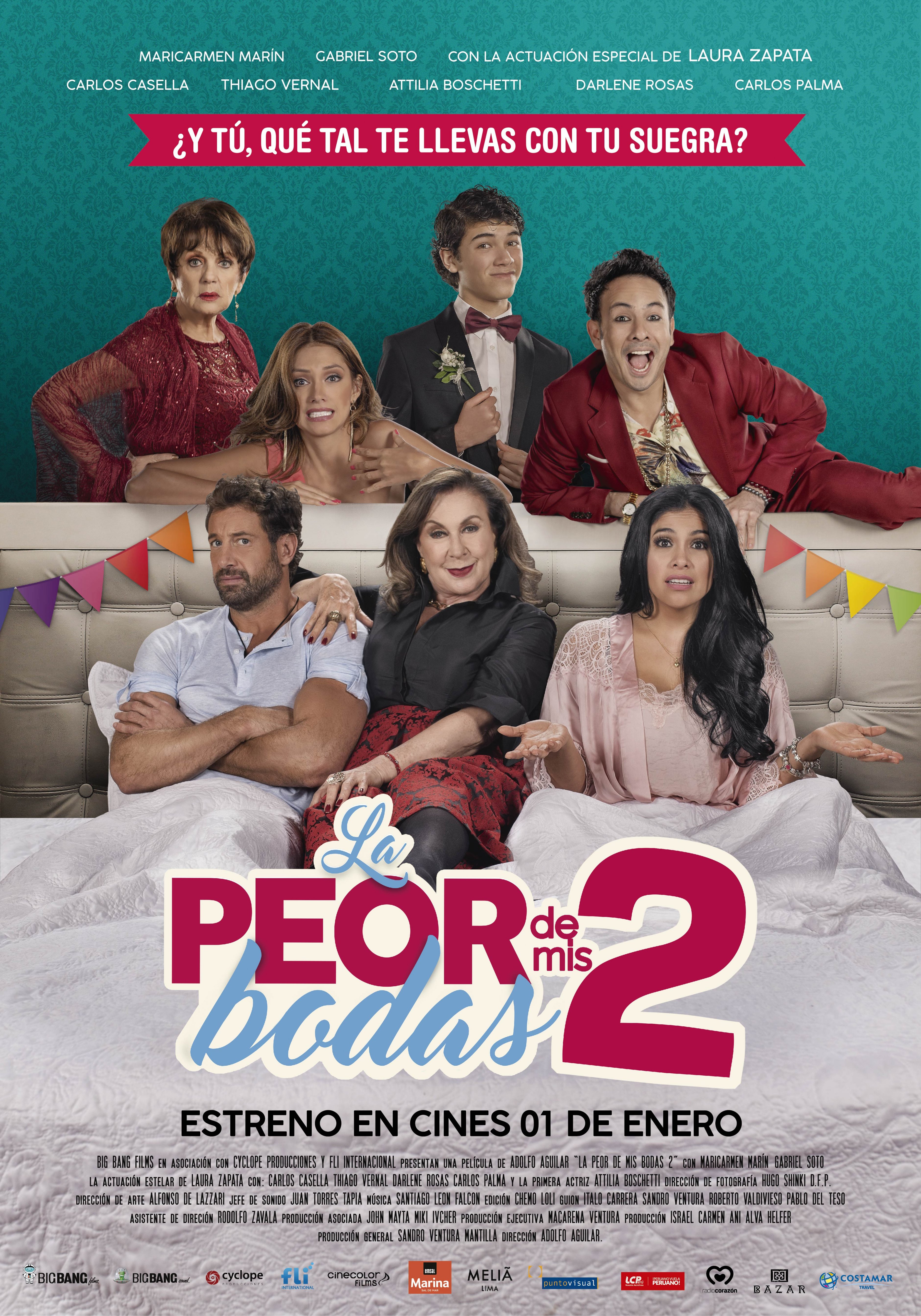 La Peor de Mis Bodas 2 (2019) постер